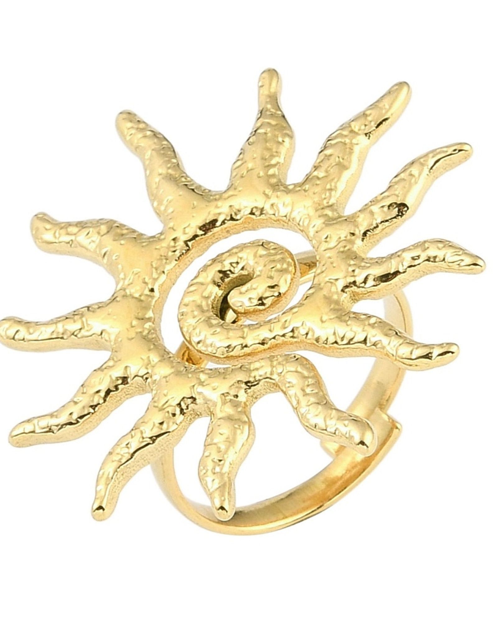 Rustik sol ring