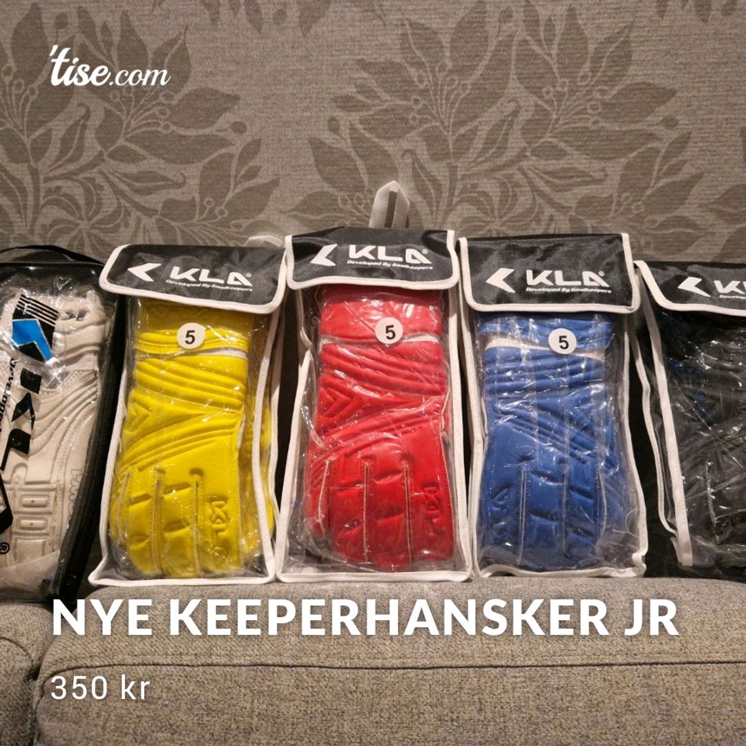 Nye Keeperhansker Jr