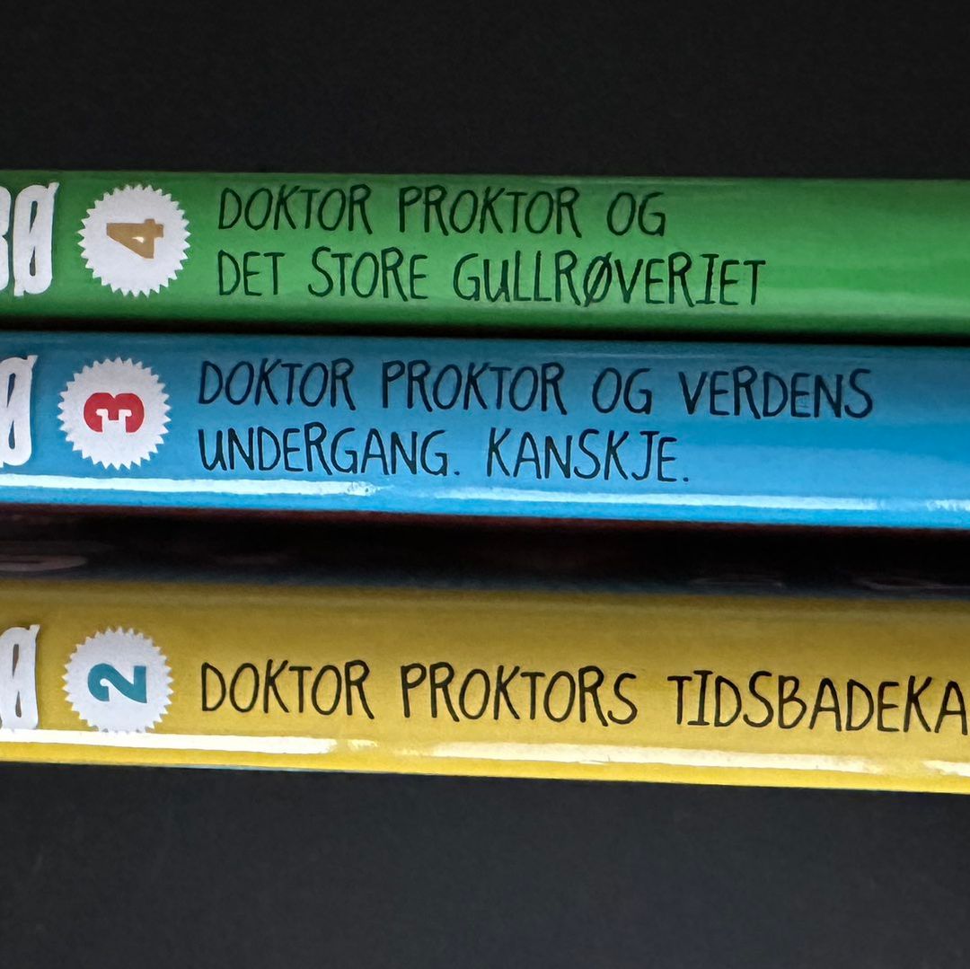 3 x Doktor Proktor