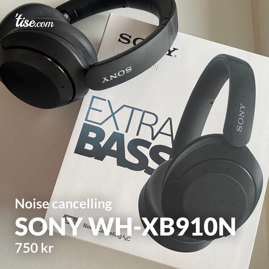 SONY WH-XB910N