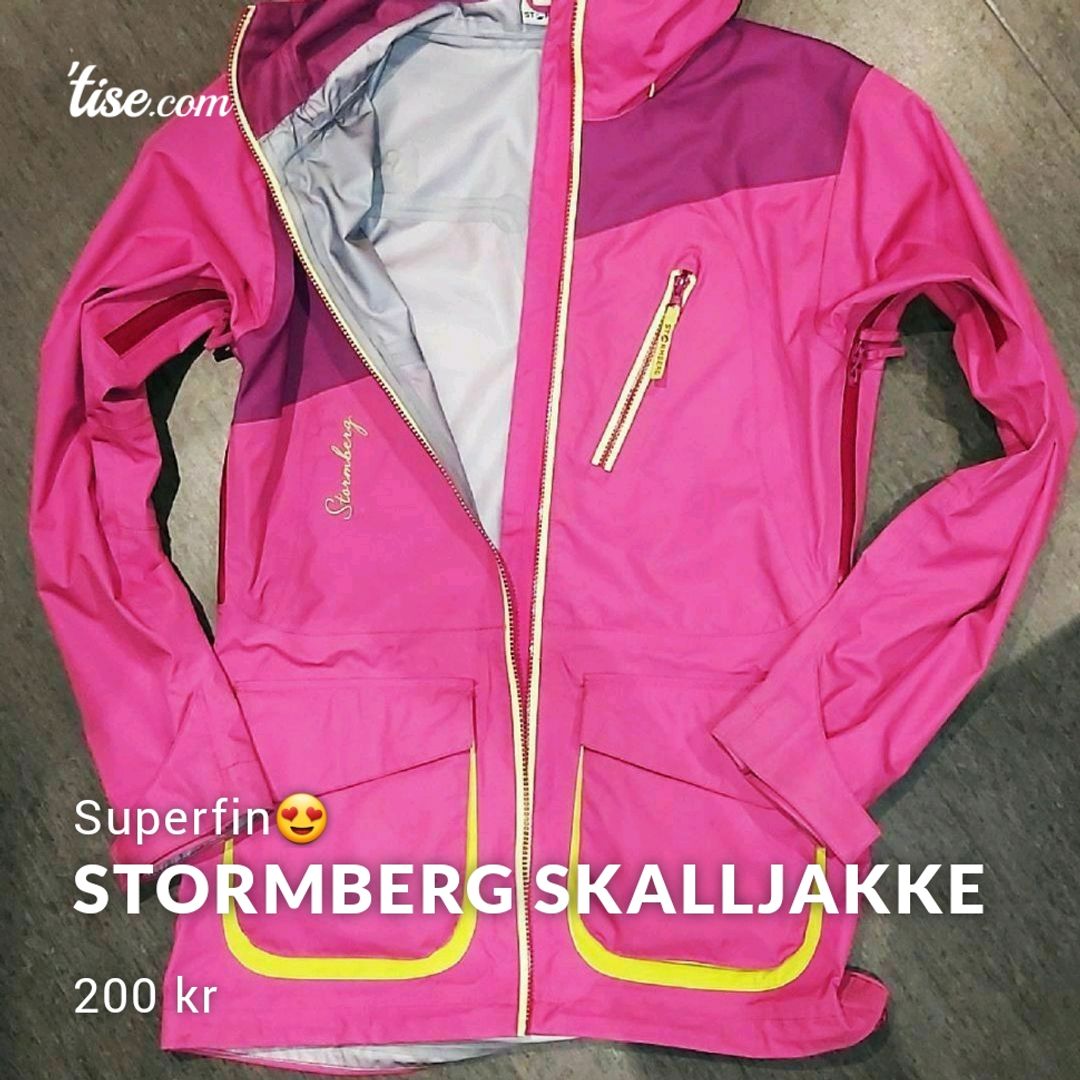 Stormberg skalljakke