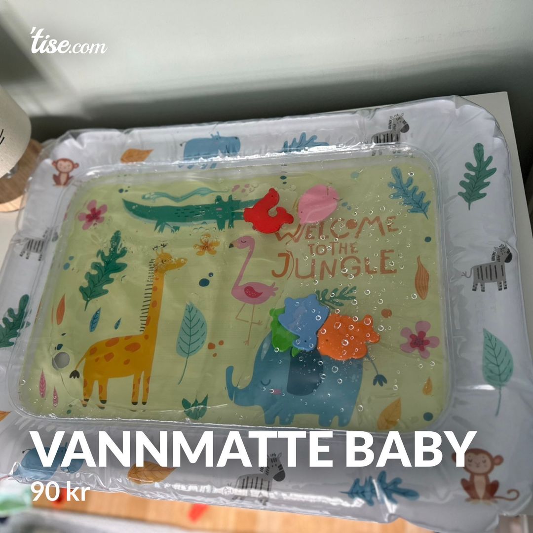 Vannmatte baby