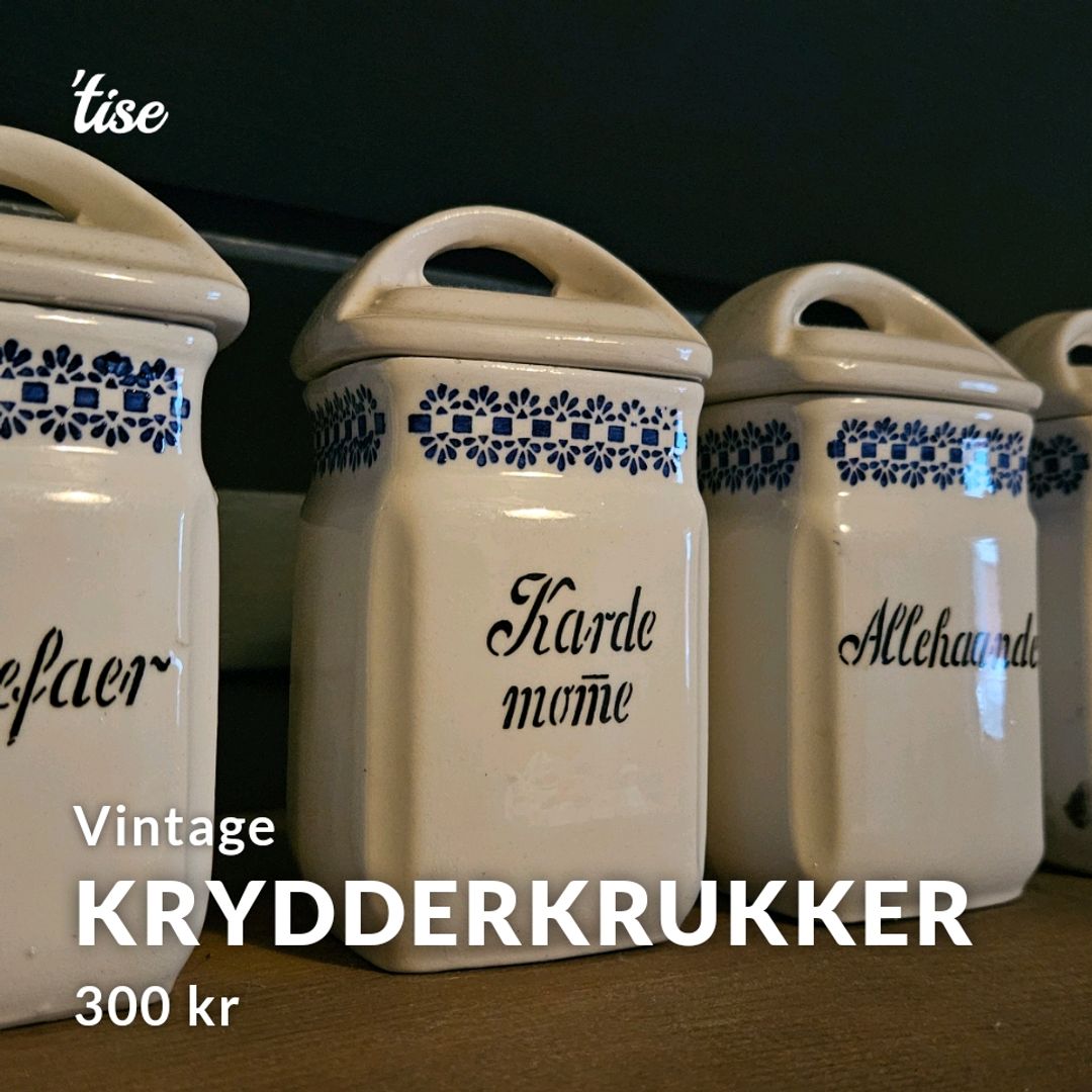 Krydderkrukker