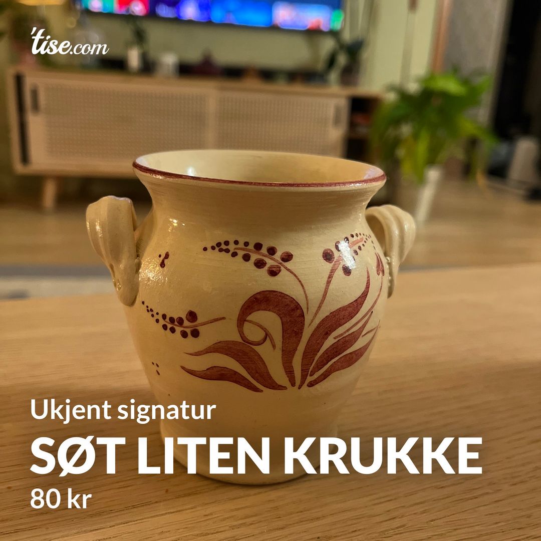 Søt liten krukke