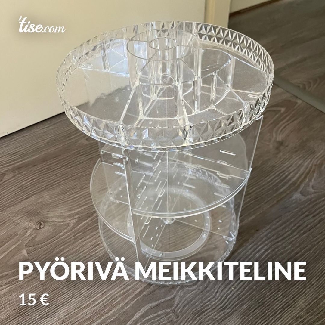 Pyörivä meikkiteline