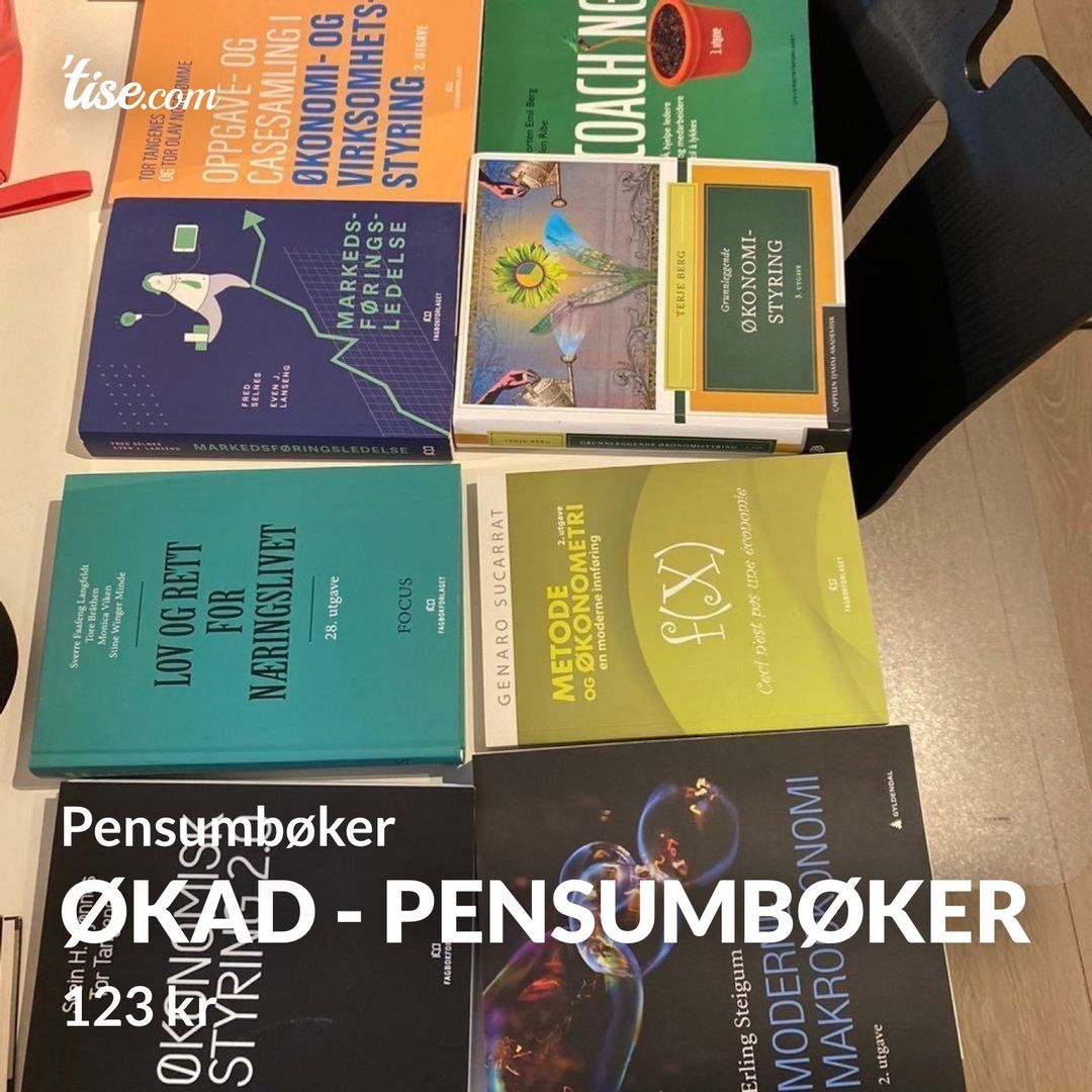 Økad - pensumbøker