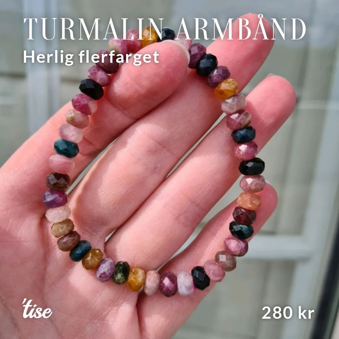 Turmalin Armbånd