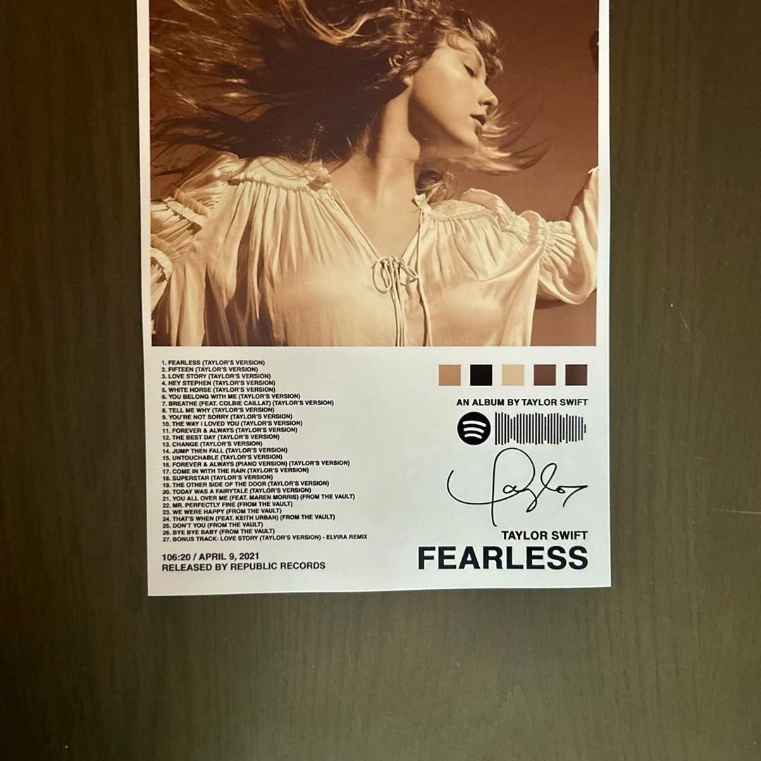 Fearless Plakat