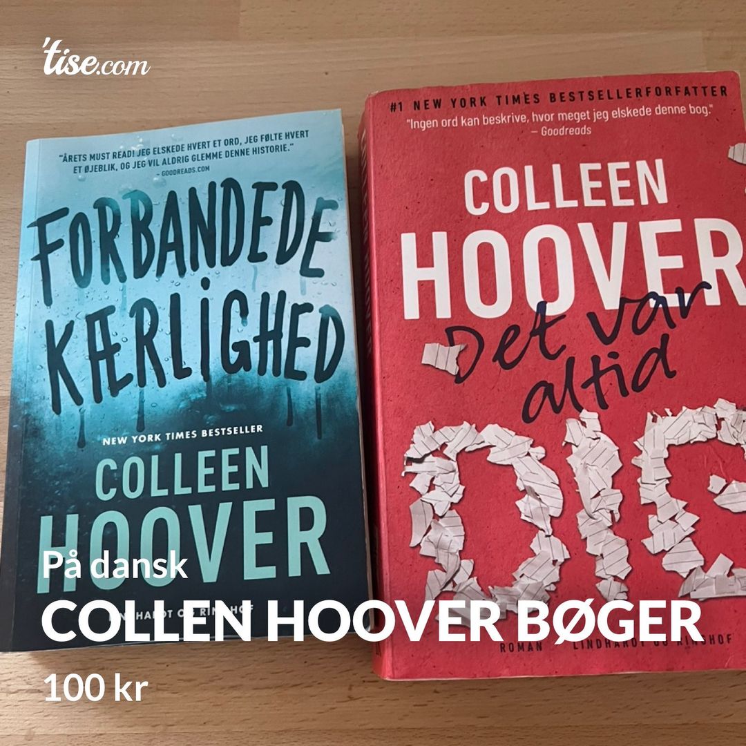 Collen Hoover bøger