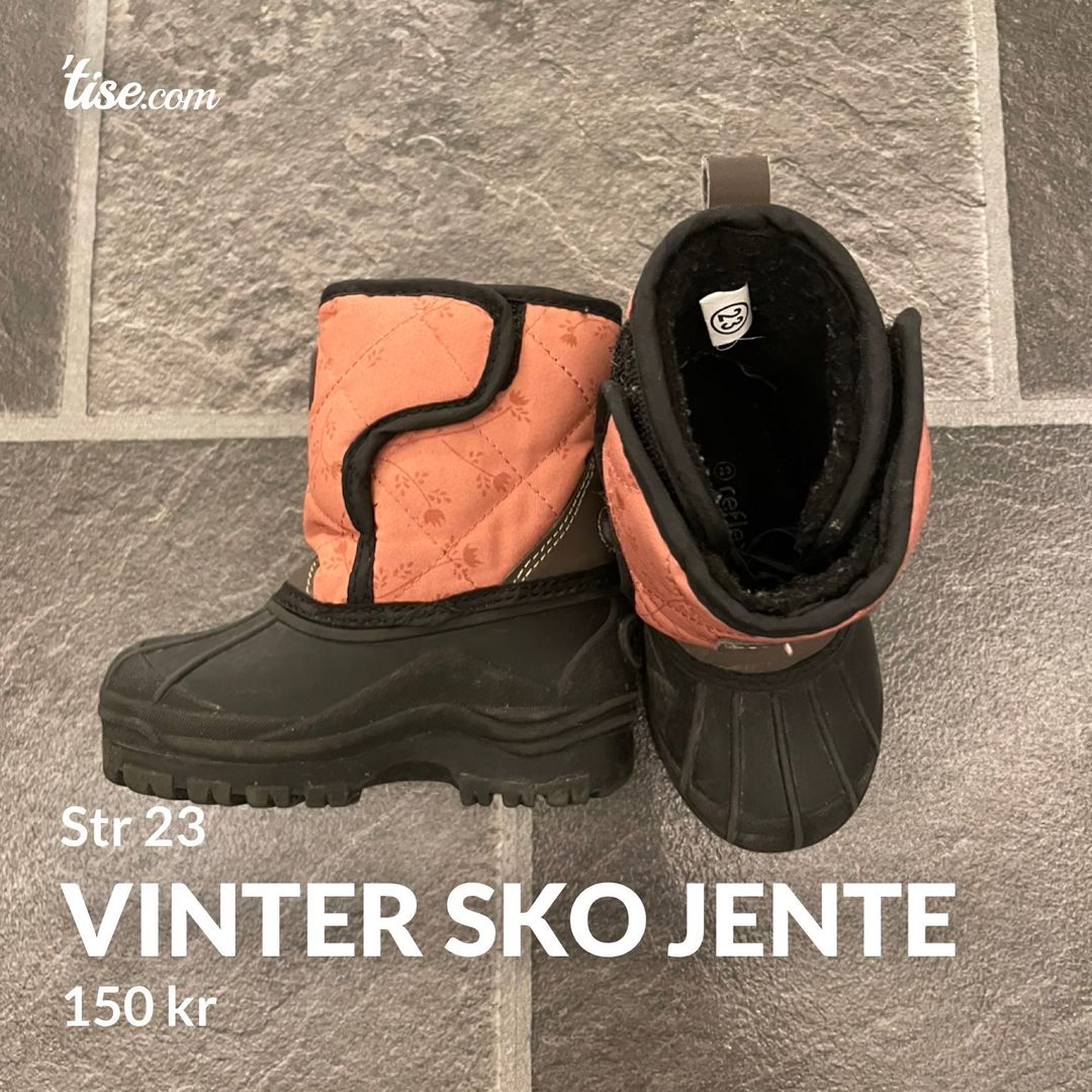 Vinter sko Jente