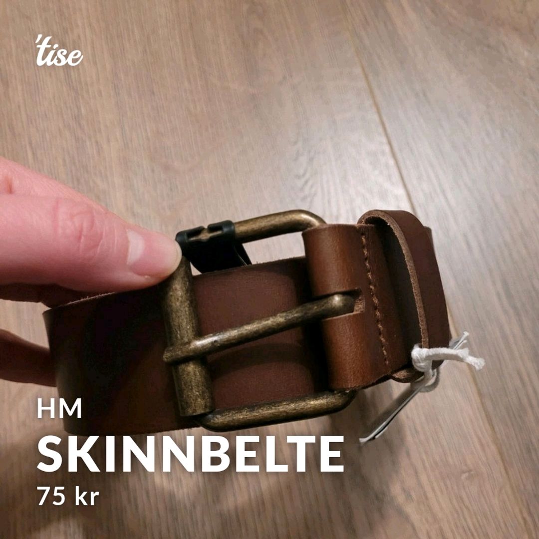 Skinnbelte