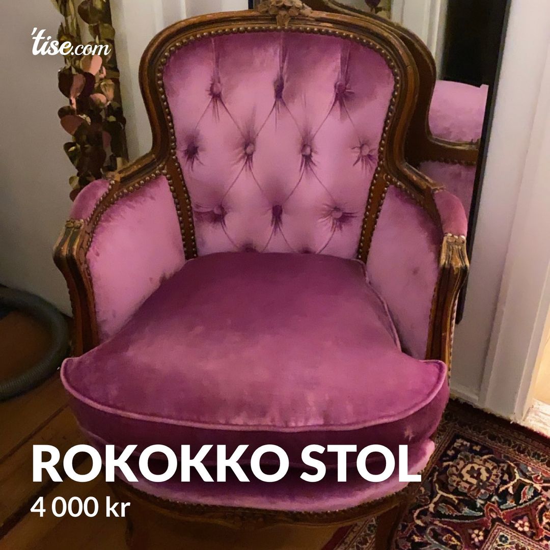 Rokokko stol