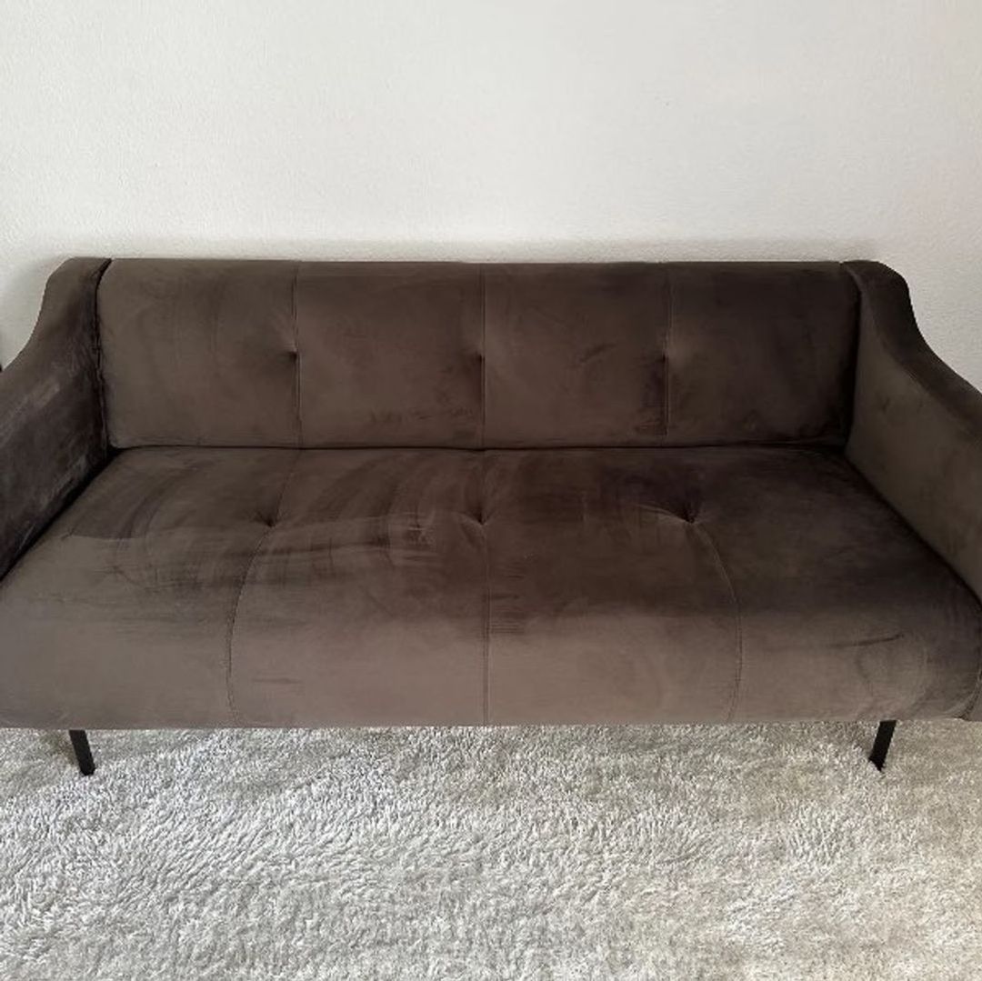 Ilva velour sofa