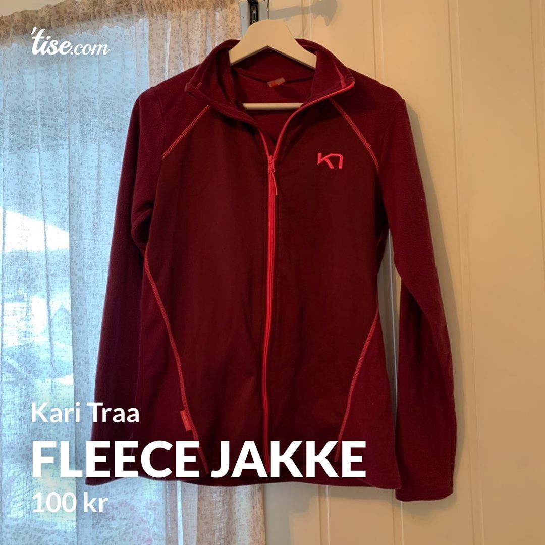 Fleece jakke