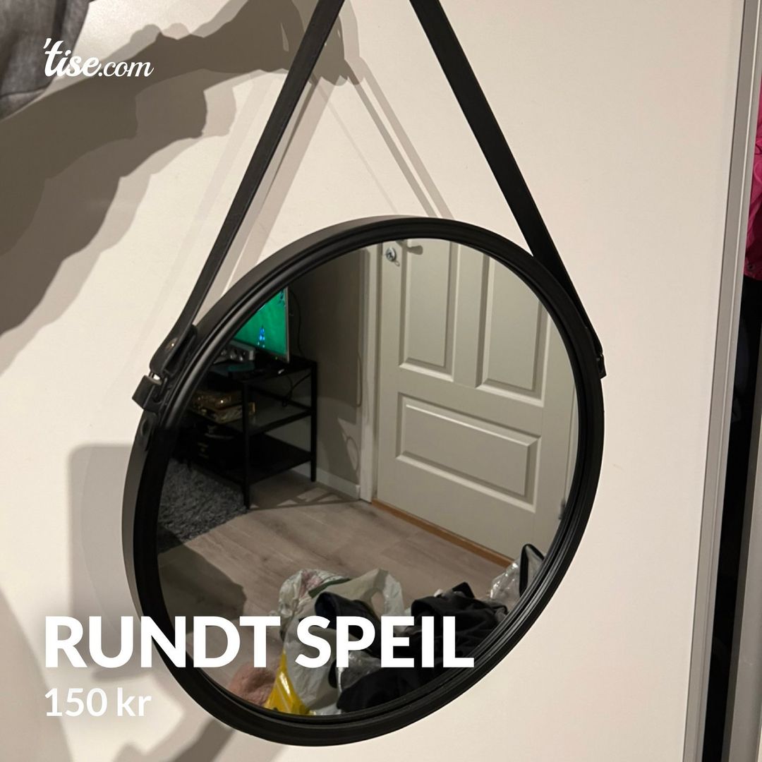 Rundt speil