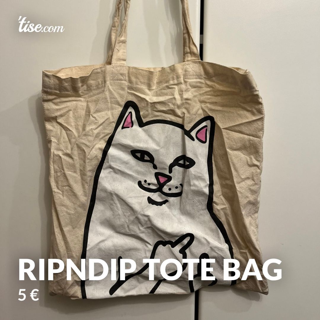 ripndip tote bag