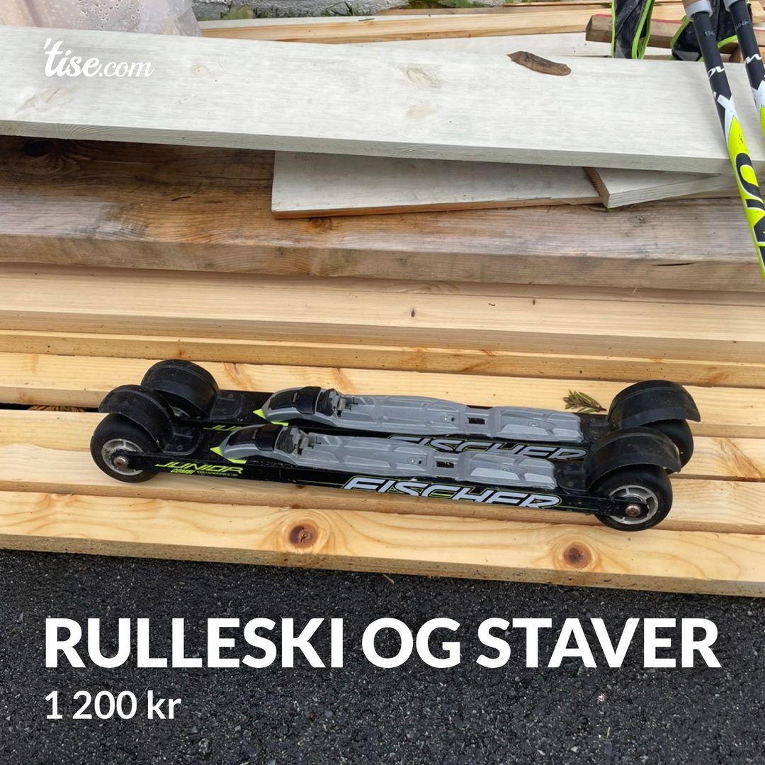 Rulleski og staver