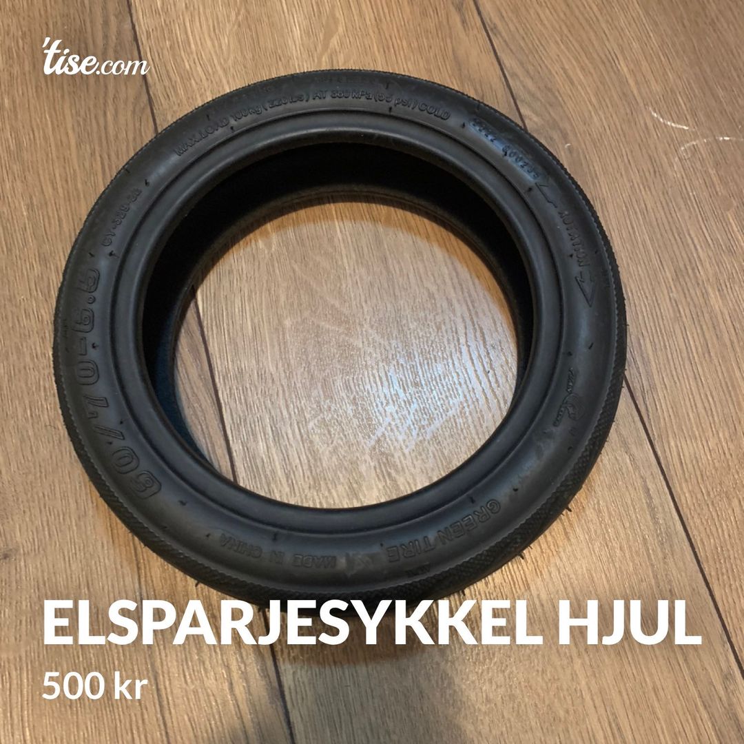 Elsparjesykkel hjul