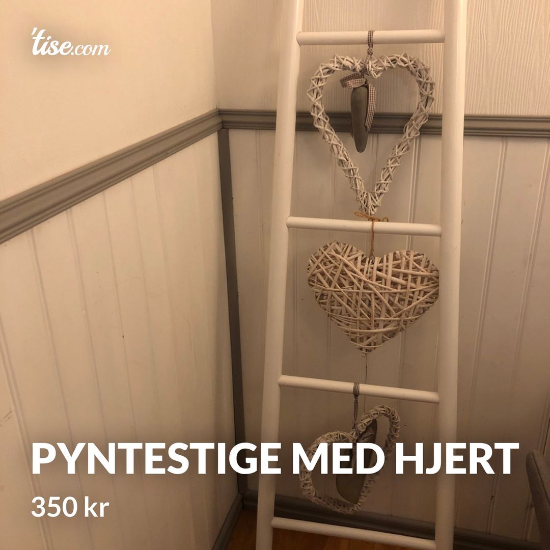 Pyntestige med hjert