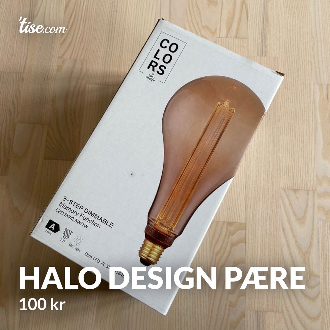 Halo design pære