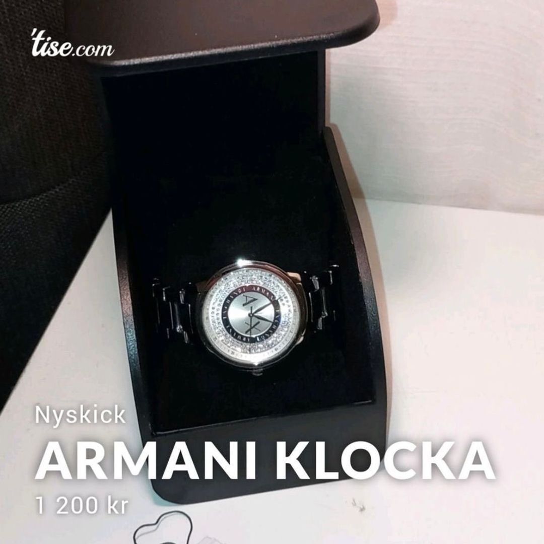 Armani Klocka