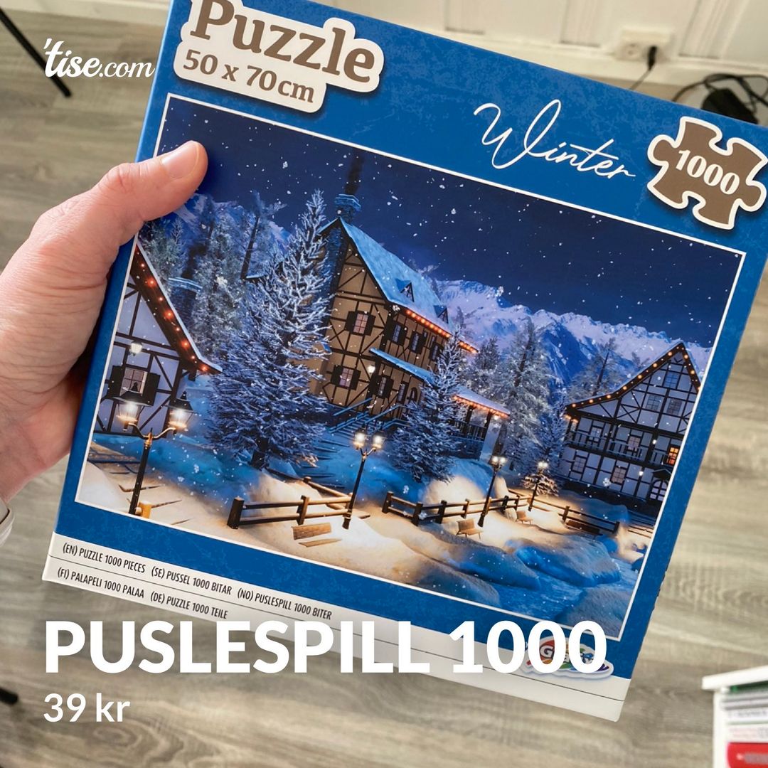 Puslespill 1000