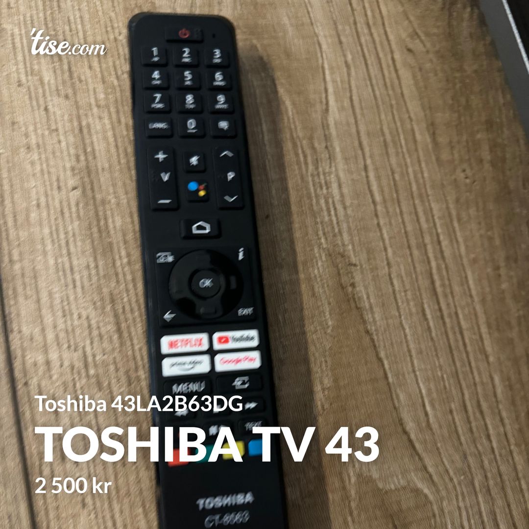Toshiba tv 43