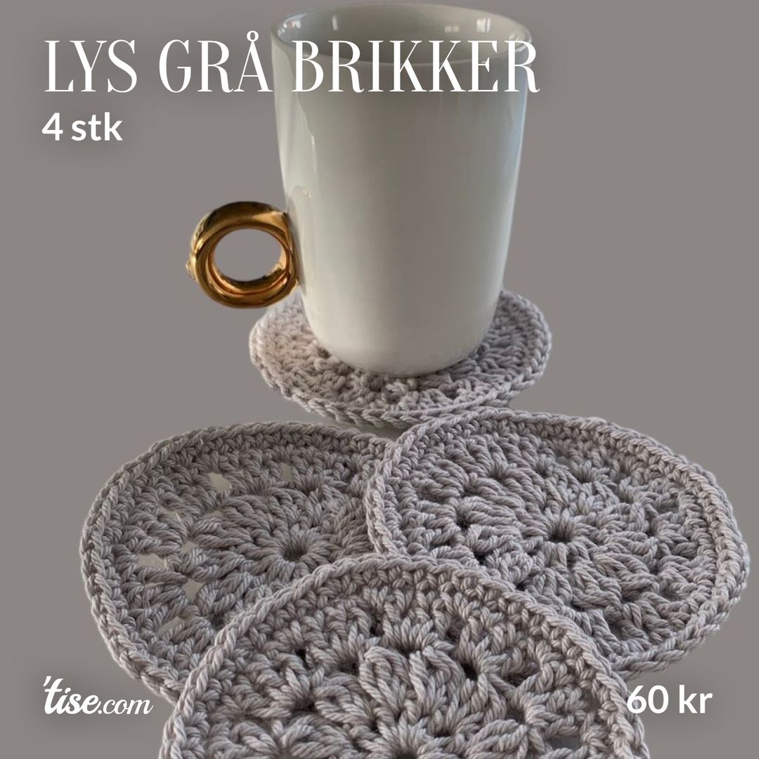 Lys grå brikker