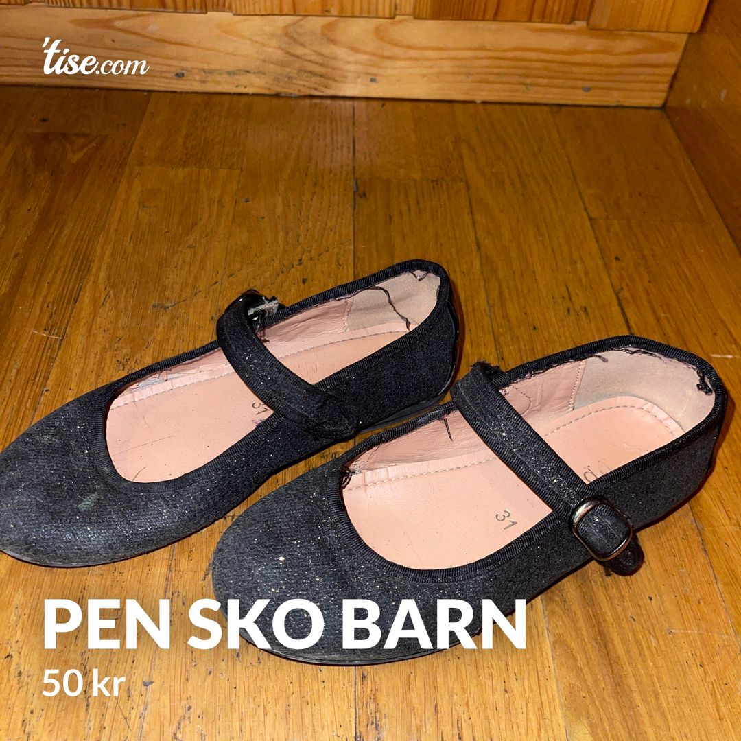 Pen sko barn