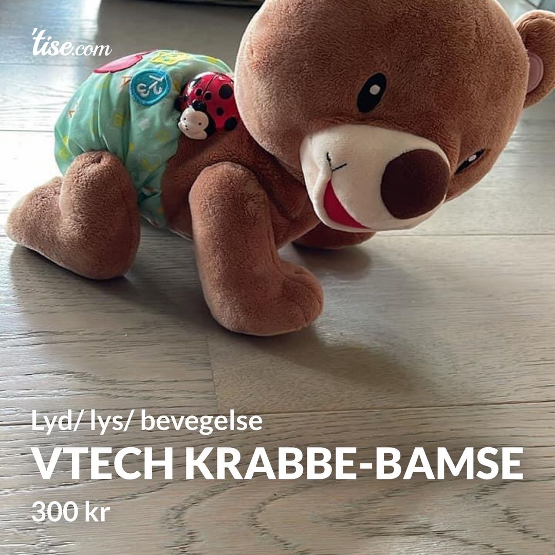 Vtech krabbe-bamse