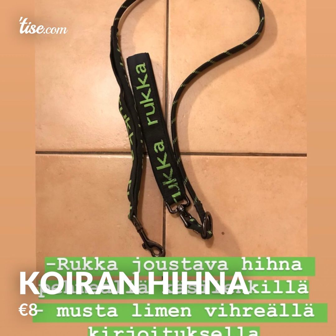 Koiran hihna