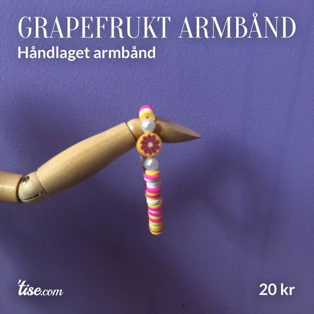 Grapefrukt armbånd