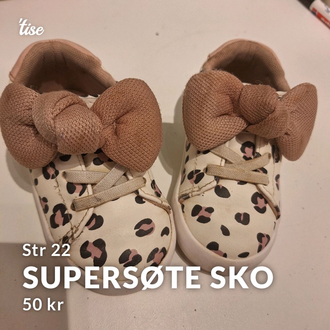 Supersøte Sko