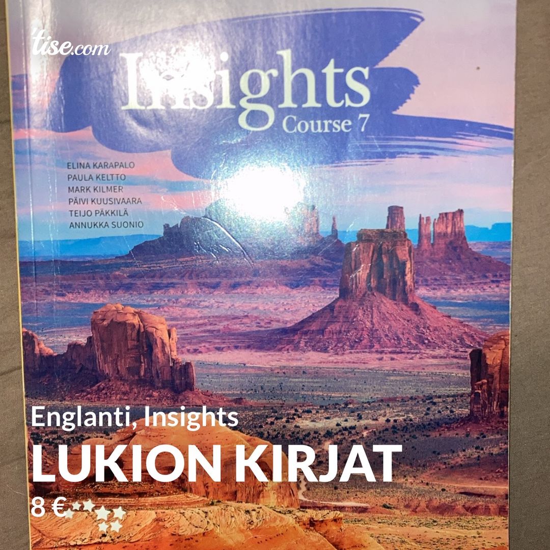 Lukion kirjat