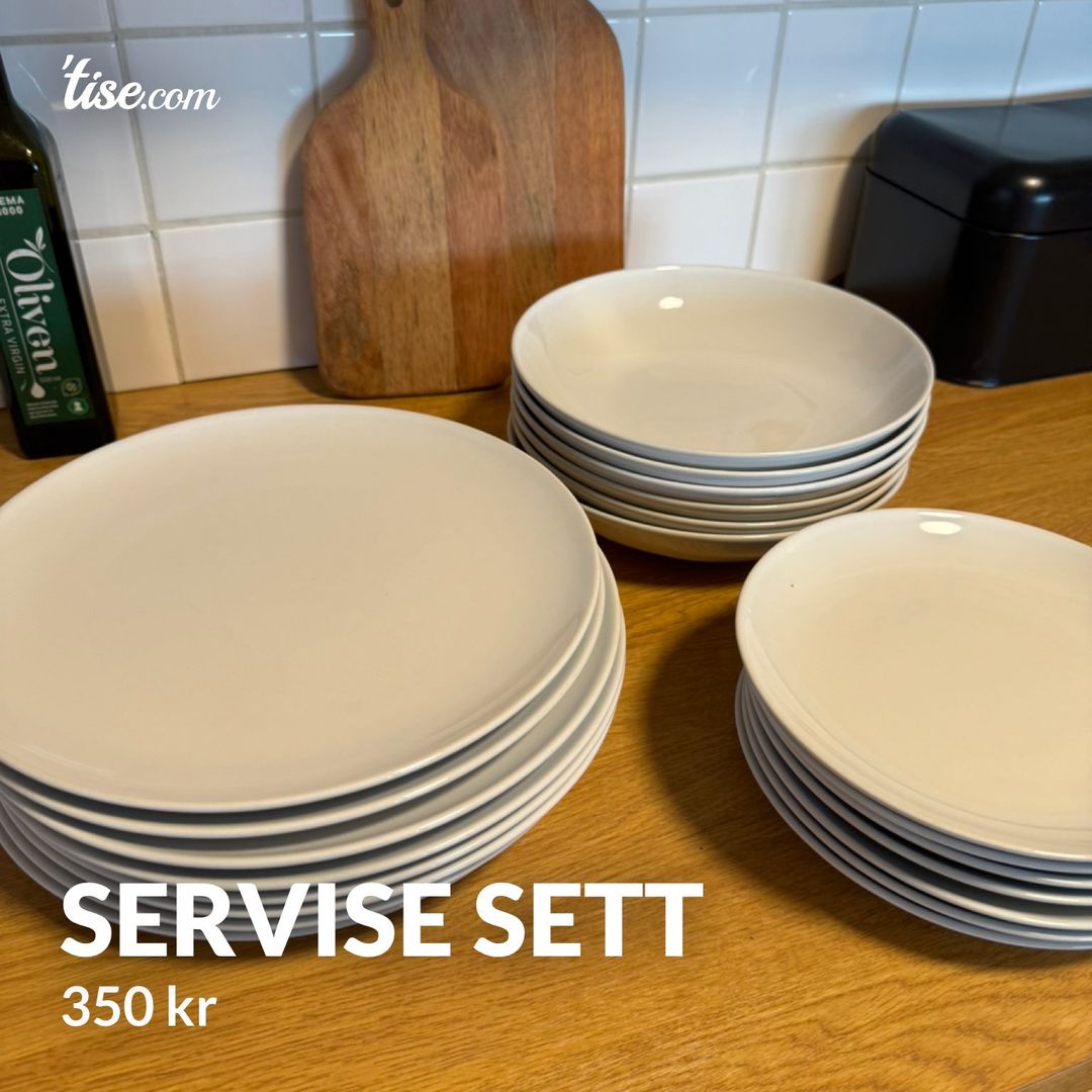 Servise sett