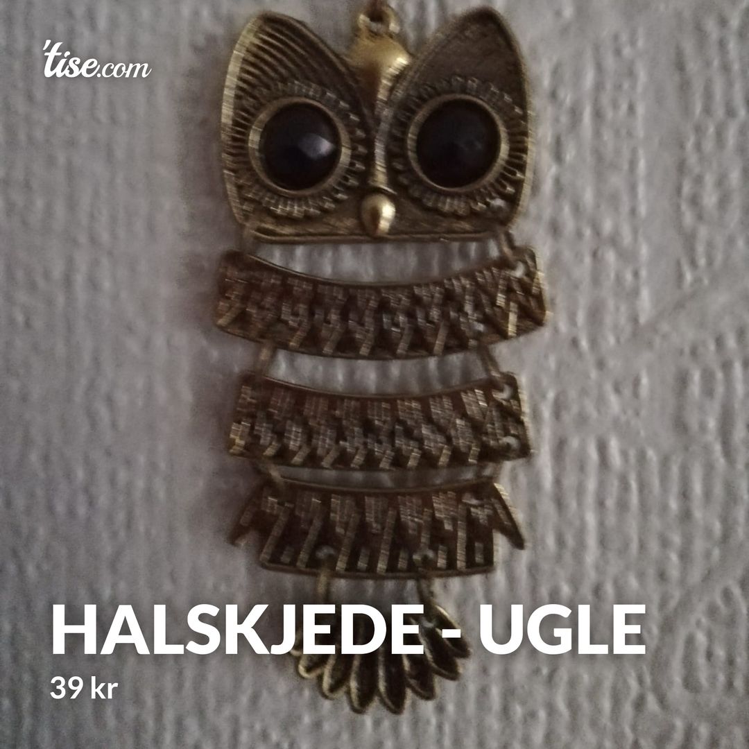 Halskjede - Ugle