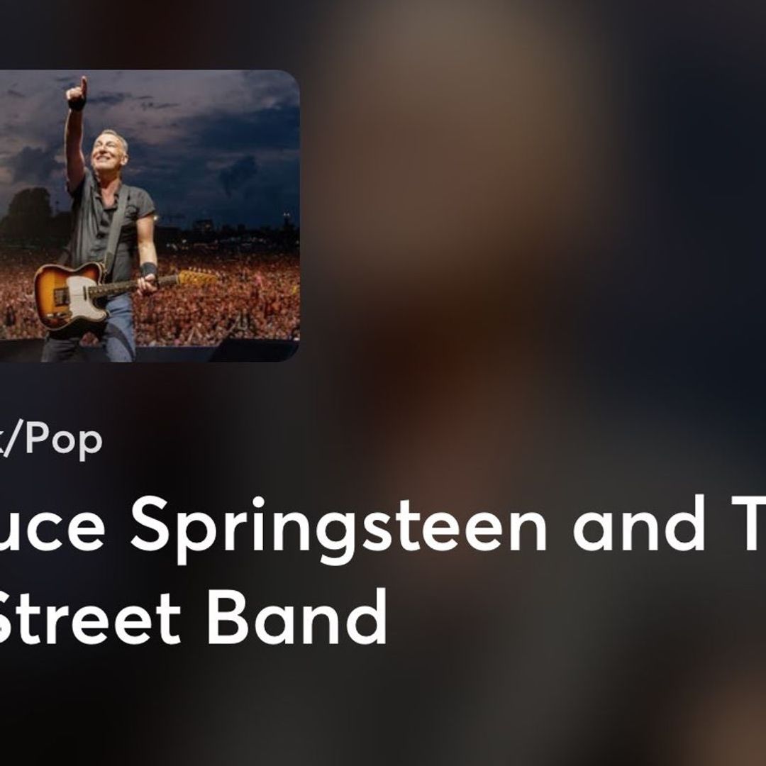 Springsteen Billett