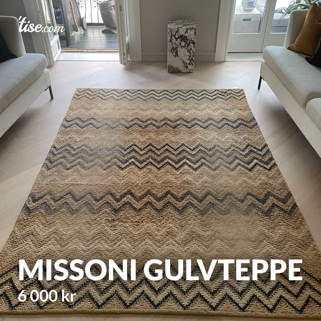 Missoni gulvteppe