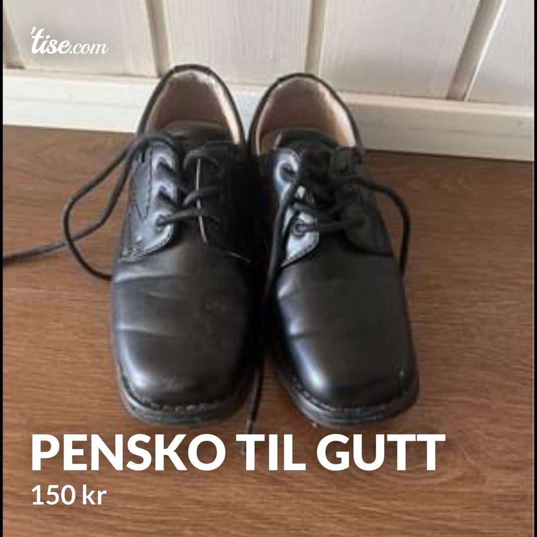 Pensko til gutt