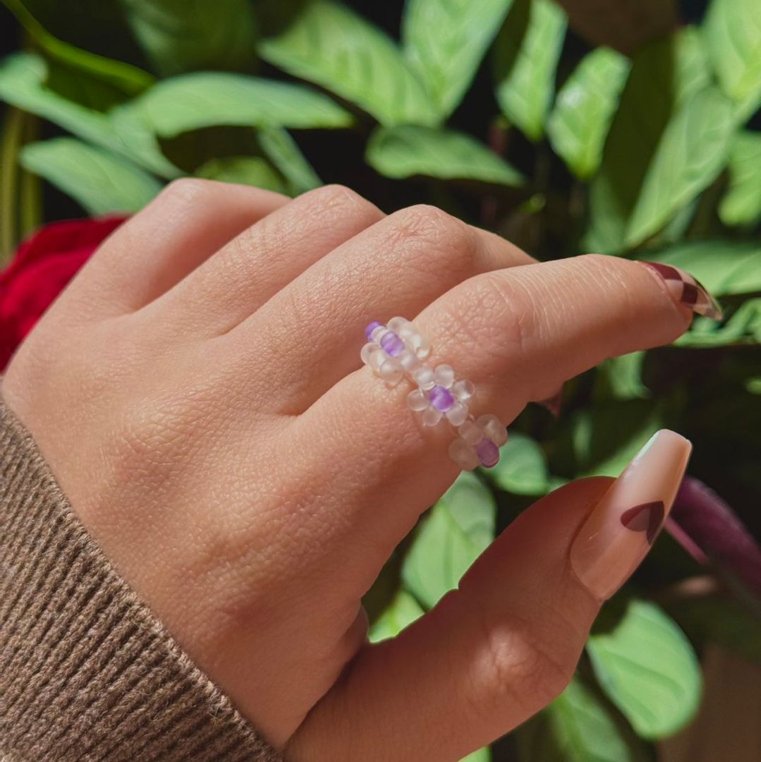 Perler ring🌼