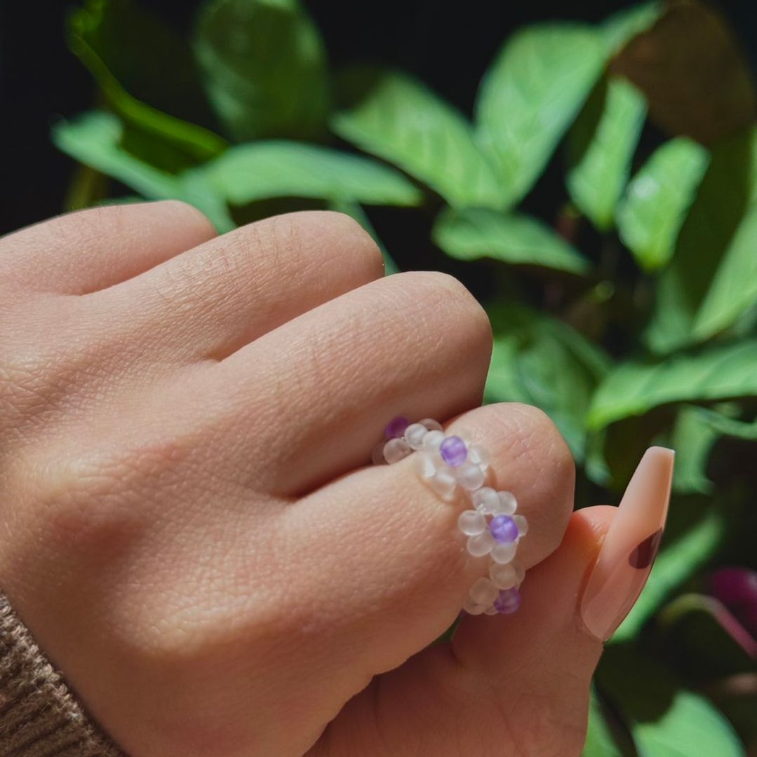 Perler ring🌼