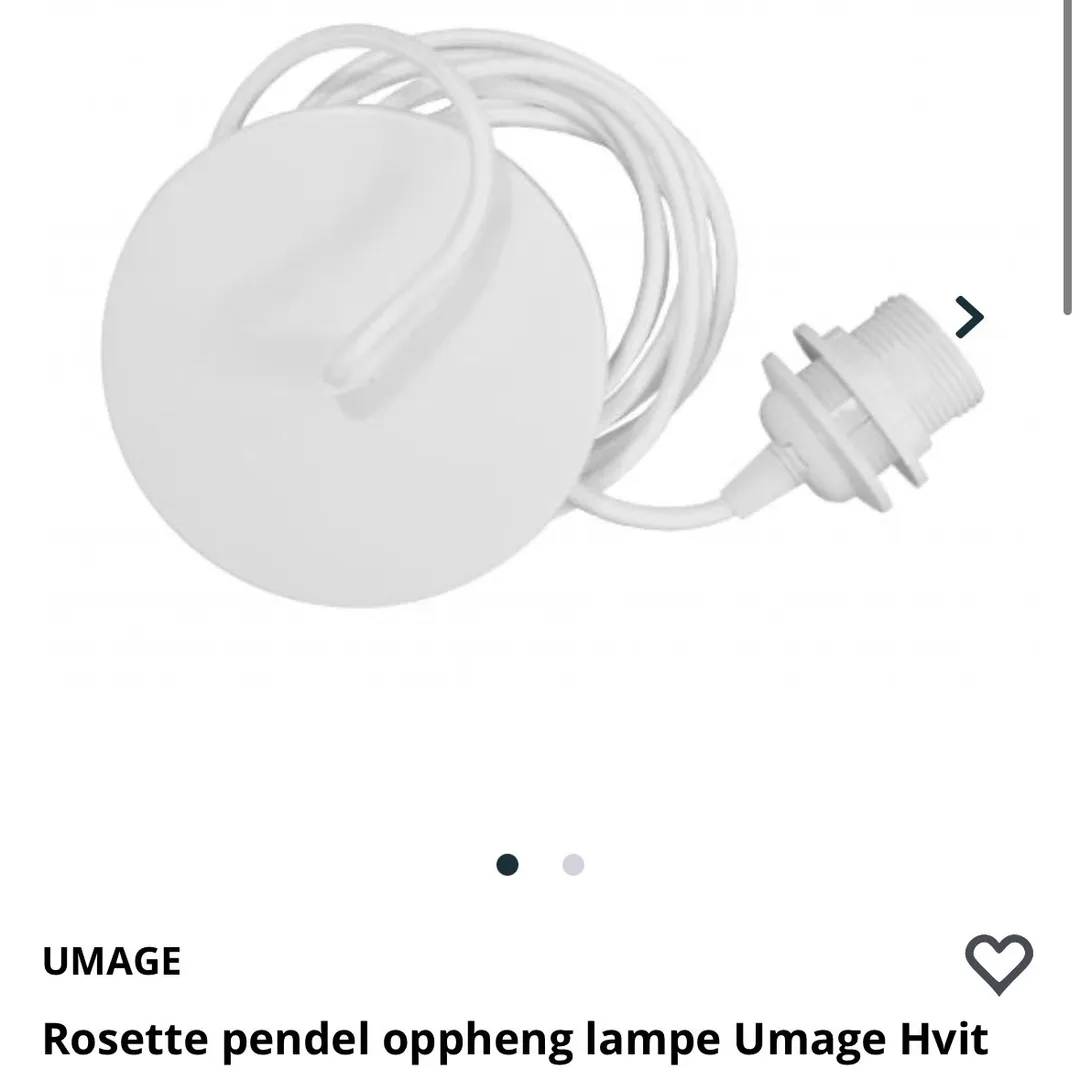 Eos fjærlampe medium