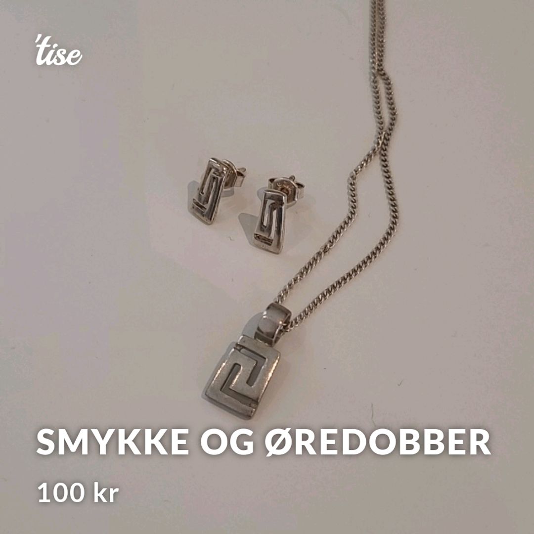 Smykke Og Øredobber