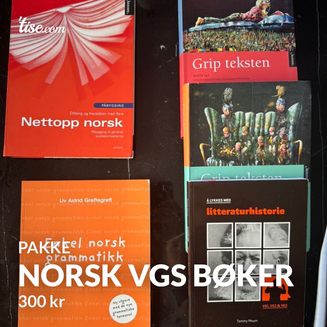 NORSK VGS BØKER