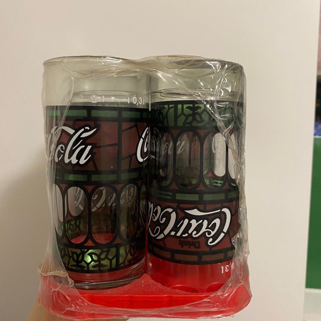 Retro Cola-glass