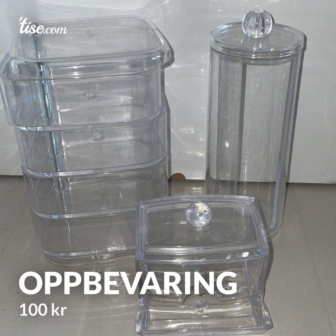 Oppbevaring