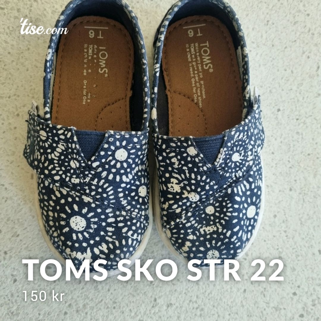 Toms Sko Str 22