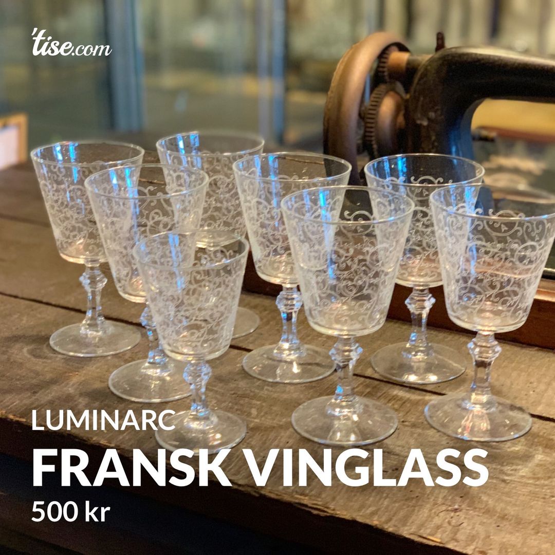 Fransk vinglass