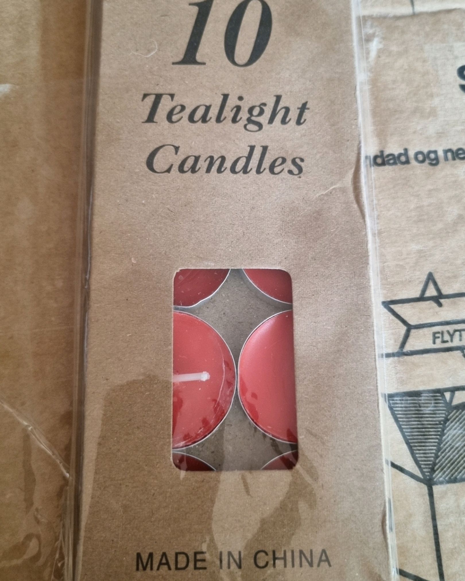 Tealight candles