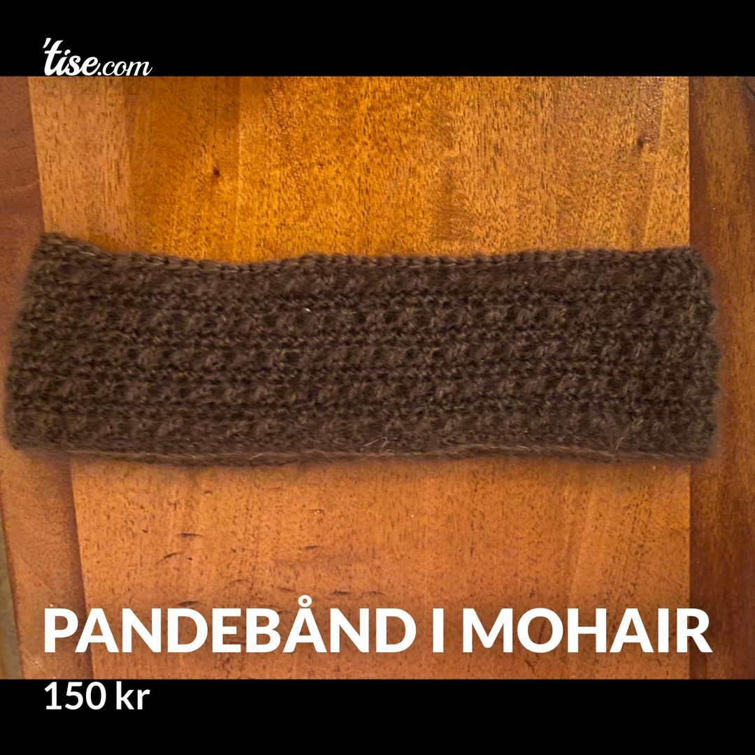 Pandebånd i mohair